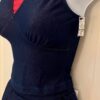 GK SKATE 2 PC SET ADULT SMALL SPARKLY DENIM CAMI CROP TOP/PULL-ON SKIRT Sz S NWT - Image 5