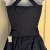 GK SKATE 2 PC SET ADULT SMALL SPARKLY DENIM CAMI CROP TOP/PULL-ON SKIRT Sz S NWT - Image 6