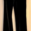 GK DANCE JAZZ LADIES SMALL BLACK SMOOTH VELVET FOLD-OVER WAISTBAND PANTS Sz S - Image 2