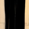 GK DANCE JAZZ LADIES SMALL BLACK SMOOTH VELVET FOLD-OVER WAISTBAND PANTS Sz S - Image 6