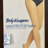 BODY WRAPPERS ADULT TOTAL STRETCH FOOTED DANCE SOFT STRETCH JAZZY TAN TIGHTS S-M