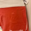 GK SOFFE "GYMNASTICS" ADULT MEDIUM ORANGE WHITE TIE COTTON/SPANDEX SHORTS SZ M - Image 5