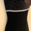 GK BIKETARD DANCE ADULT SMALL BLACK FOIL BEAD NYLON COTTON GYM FITNESS TANK AS - Image 3