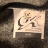 GK FITTED ICE SKATE JACKET CHILD LARGE GRAY FLEECE VELVET TRIM ZIP Sz CL NWT! - Image 9