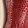 GK RED BOA ADULT X-SMALL FOIL POLY/SPAN PRINT TANK GYMNASTIC DANCE LEOTARD AXS - Image 4
