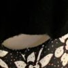 GK ICE FIGURE SKATE ADULT SMALL BLACK WHITE FOIL SWIRL METAL RING HALTER DRESS S - Image 5