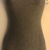 GK BIKETARD ADULT SMALL GRAY COTTON/SPANDEX DANCE WORKOUT GYM TANK Sz AS