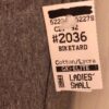 GK BIKETARD ADULT SMALL GRAY COTTON/SPANDEX DANCE WORKOUT GYM TANK Sz AS - Image 4