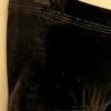 GK BLACK VELVET CHILD SMALL MICRO MINI WORKOUT CHEER DANCE GYMNASTS SHORTS SZ S - Image 2