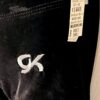 GK BLACK VELVET CHILD SMALL MICRO MINI WORKOUT CHEER DANCE GYMNASTS SHORTS SZ S - Image 3