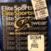 GK FIGURE SKATE DRESS ADULT X-SMALL LgS BLUE VELVET ASYM FLORAL PRINT AXS NWT! - Image 7