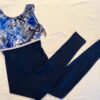 GK DANCE SKATE ADULT SMALL SLVLS CRUSH VELVET PRINT COT/SPAN TANK UNITARD Sz AS - Image 8