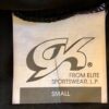 GK LgSLV ADULT SMALL BLACK GLITTER VELVET GYMNASTICS DANCE LEOTARD Sz AS NWT! - Image 8