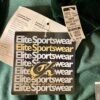 GK ICE SKATE DANCE LADIES MEDIUM EVERGREEN VELVET LONGSLEEVE SHRUG JACKET SZ M - Image 7