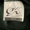 GK ICE SKATE DANCE LADIES MEDIUM EVERGREEN VELVET LONGSLEEVE SHRUG JACKET SZ M - Image 8