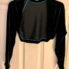GK ICE SKATE DANCE LADIES SMALL 3/4 SLEEVE BLACK VELVET SHRUG JACKET SZ S NWT! - Image 5