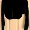 GK ICE SKATE DANCE LADIES SMALL 3/4 SLEEVE BLACK VELVET SHRUG JACKET SZ S NWT! - Image 6