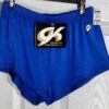 GK COMPETITION SHORTS ADULT SMALL ROYAL N/S GYMNASTICS RUNNING FITNESS AS NWT!