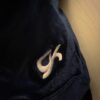 GK WARM UP JACKET LADIES X-SMALL SAPPHIRE VELVET ZIP FRONT GYM DANCE SKATE XS - Image 5