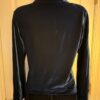 GK WARM UP JACKET LADIES X-SMALL SAPPHIRE VELVET ZIP FRONT GYM DANCE SKATE XS - Image 6
