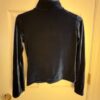 GK WARM UP JACKET LADIES X-SMALL SAPPHIRE VELVET ZIP FRONT GYM DANCE SKATE XS - Image 9