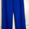 GK ELITE BLUE FLEECE LINED ZIP WARMUP SKATE PANTS ADULT S - Image 3