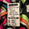GK BOLERO LADIES SMALL 3/4 SLEEVE COLORFUL FOIL TIE SKATE DANCE CASUAL JACKET S - Image 4