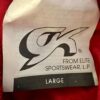 GK ICE SKATE DANCE LADIES LARGE RICH RED VELVET LGSLV SHRUG JACKET SZ L NWT! - Image 8