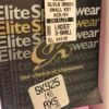 GK PINK MATTE CREPE ADULT X-SMALL FOIL SLVLS BLACK VELVT FIGURE SKATE DRESS AXS - Image 5
