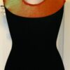 GK FESTIVE GREEN VELVET ADULT SMALL CINNAMINT FOIL GYMNAST DANCE TANK LEOTARD AS - Image 4
