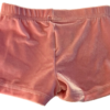 GK PINK VELVET CHILD MEDIUM MICRO MINI DANCE CHEER GYM WORKOUT SHORTS SZ M NWT! - Image 3