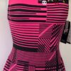 ALY RAISMAN ADULT SMALL PINK BLACK TECH TANK NYLON GYMNASTIC DANCE LEO Sz AS NWT