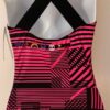 ALY RAISMAN ADULT SMALL PINK BLACK TECH TANK NYLON GYMNASTIC DANCE LEO Sz AS NWT - Image 2