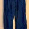 GK WARM UP ADULT SMALL NAVY CRINKLE SUPPLEX NYLON GYMNAS CHEER ATHLETIC PANTS S - Image 2