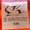 GABRIELLE DOUGLAS GK TANK ADULT X-SMALL ORANGE PINK N/S FOIL GYMNAST LEOTARD AXS - Image 9