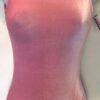 GK CLASSIC PINK VELVET LADIES SMALL SLVLS GYMNASTICS DANCE TANK LEOTARD Sz AS