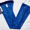 GK DANCE JAZZ PANTS CHILD LARGE BLUE TWILIGHT FOIL VELVET WAIST HIP HUGGER Sz CL - Image 2