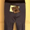 GK DANCE JAZZ PANTS CHILD LARGE BLUE TWILIGHT FOIL VELVET WAIST HIP HUGGER Sz CL - Image 7