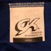 GK DANCE JAZZ PANTS CHILD LARGE BLUE TWILIGHT FOIL VELVET WAIST HIP HUGGER Sz CL - Image 8