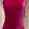 GK BERRY VELVET ADULT SMALL BLACK VELVET JA GYMNASTICS TANK DANCE LEOTARD Sz AS