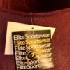 GK DANCE JAZZ LADIES SMALL WINE TWILIGHT FOIL WINE VELVET WAISTBAND PANTS Sz AS - Image 3
