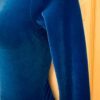 GK LGSLV ADULT SMALL SOLID OCEAN VELVET W/ LINER GYMNASTICS DANCE LEOTARD SZ S - Image 3
