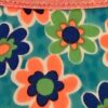 GK JAZZ DANCE CHEER ADULT SMALL NYLON/SPANDEX FLORAL PRINT TANK CROP TOP Sz AS - Image 2