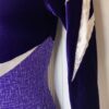 GK LONG SLEEVE LADIES SMALL CONCORD VELVET MATRIX SILVER  DANCE LEOTARD AS - Image 4