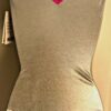ALY RAISMAN GK TANK ADULT SMALL PLATINUM FOIL BRIGHT SEQUINZ GYMNASTS LEOTARD AS - Image 3