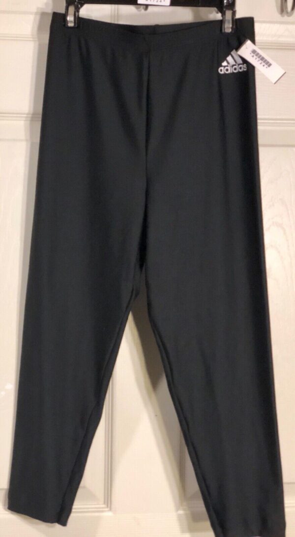 NWT! ADIDAS BLACK CAPRI TIGHTS CLIMALITE BY GK SIZE ADULT L