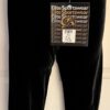 GK ELITE DANCE CHILD LARGE BLACK SMOOTH VELVET CUFFED CAPRI PANTS JAZZ Sz CL NWT - Image 3