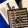 GK ELITE FIGURE SKATE MENS LARGE NYLON SPANDEX WARMUP VEST BLACK ROYAL SZ L NWT - Image 5
