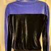 GK WARM UP JACKET ADULT SMALL VINCA BLACK VELVET GYMNASTICS DANCE CHEER SKATE S - Image 2