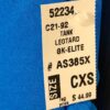 ADIDAS TANK GK LEOTARD CHILD X-SMALL BLUE BLACK SEQUINS GYMNASTS DANCER CXS NWT! - Image 5